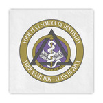 Dental Insignia / Emblem Standard Decorative Napkins (Personalized)