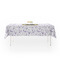 Dental Insignia / Emblem Tablecloths (58"x102") - LIFESTYLE (side view)