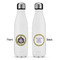 Dental Insignia / Emblem Tapered Water Bottle - Apvl 17oz.