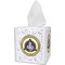 Dental Insignia / Emblem Tissue Box Cover - Angled View