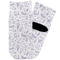 Dental Insignia / Emblem Toddler Ankle Socks - Single Pair - Front and Back
