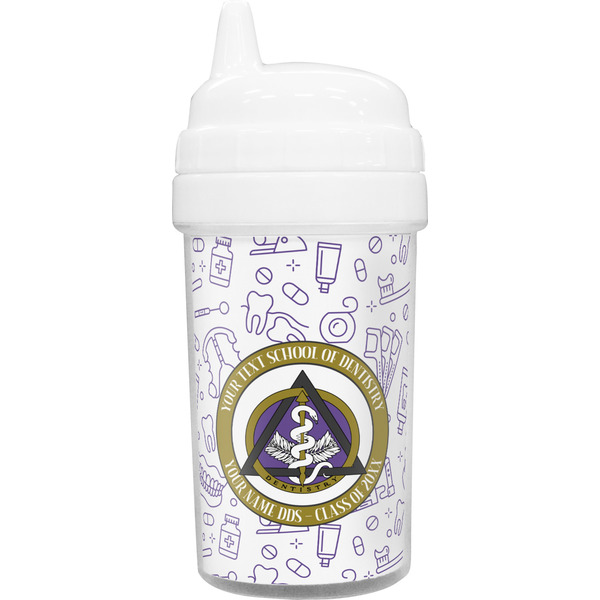 Custom Dental Insignia / Emblem Toddler Sippy Cup (Personalized)