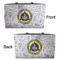 Dental Insignia / Emblem Tote w/Black Handles - Front & Back Views