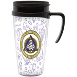 Dental Insignia / Emblem Acrylic Travel Mug with Handle (Personalized)