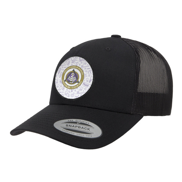 Custom Dental Insignia / Emblem Trucker Hat - Black (Personalized)