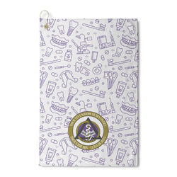 Dental Insignia / Emblem Waffle Weave Golf Towel (Personalized)