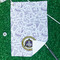 Dental Insignia / Emblem Waffle Weave Golf Towel - In Context