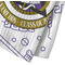 Dental Insignia / Emblem Waffle Weave Towel - Closeup of Material Image