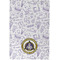 Dental Insignia / Emblem Waffle Weave Towel - Full Color Print - Approval Image