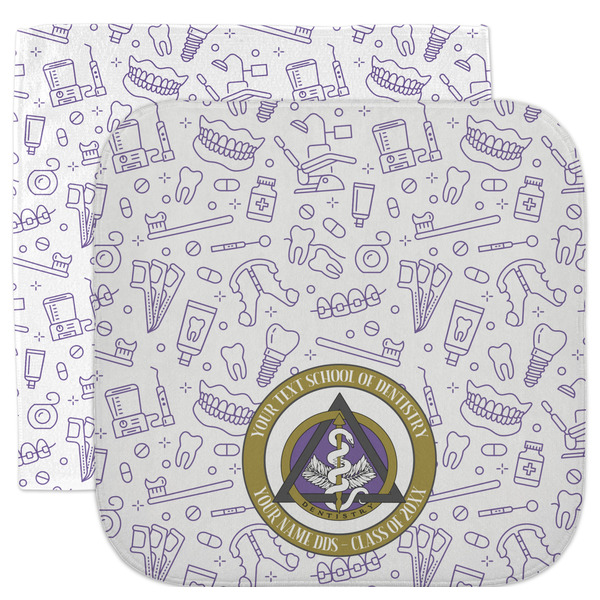 Custom Dental Insignia / Emblem Facecloth / Wash Cloth (Personalized)