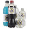 Dental Insignia / Emblem Water Bottle Label - Multiple Bottle Sizes
