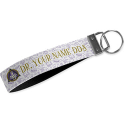 Dental Insignia / Emblem Webbing Keychain Fob - Small (Personalized)