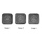 Dental Insignia / Emblem Whiskey Stones - Set of 3 - Approval