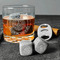 Dental Insignia / Emblem Whiskey Stones - Set of 3 - In Context