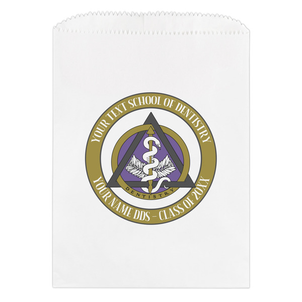 Custom Dental Insignia / Emblem Treat Bag (Personalized)