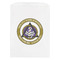 Dental Insignia / Emblem White Treat Bag - Front View