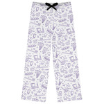 Dental Insignia / Emblem Womens Pajama Pants - L