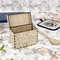 Dental Insignia / Emblem Wood Recipe Boxes - Lifestyle