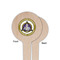 Dental Insignia / Emblem Wooden 4" Food Pick - Round - Single Sided - Front & Back