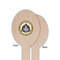 Dental Insignia / Emblem Wooden Food Pick - Oval - Single Sided - Front & Back