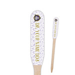 Dental Insignia / Emblem Paddle Wooden Food Picks - Double-Sided (Personalized)