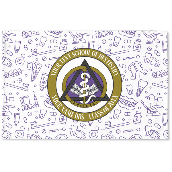 Custom Dental Insignia / Emblem Woven Mat (Personalized)