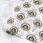 Dental Insignia / Emblem Wrapping Paper Roll - Small - Satin (Personalized)