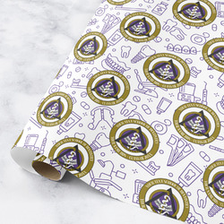 Dental Insignia / Emblem Wrapping Paper Roll - Small - Satin (Personalized)