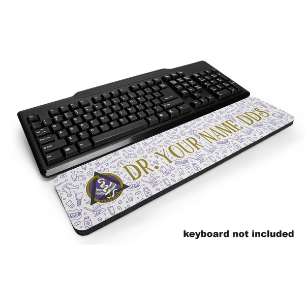 Custom Dental Insignia / Emblem Keyboard Wrist Rest (Personalized)