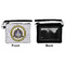 Dental Insignia / Emblem Wristlet ID Cases - Front & Back