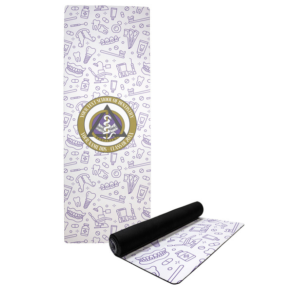 Custom Dental Insignia / Emblem Yoga Mat (Personalized)