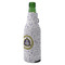 Dental Insignia / Emblem Zipper Bottle Cooler - ANGLE (bottle)