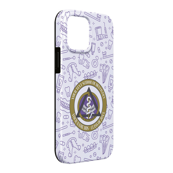 Custom Dental Insignia / Emblem iPhone Case - Rubber Lined - iPhone 13 Pro Max (Personalized)