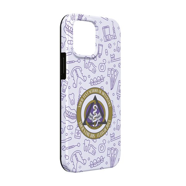 Custom Dental Insignia / Emblem iPhone Case - Rubber Lined - iPhone 13 Pro (Personalized)