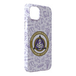 Dental Insignia / Emblem iPhone Case - Plastic - iPhone 14 Plus (Personalized)