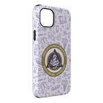 Dental Insignia / Emblem iPhone Case - Rubber Lined - iPhone 14 Plus (Personalized)