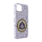 Dental Insignia / Emblem iPhone Case - Plastic - iPhone 14 Pro (Personalized)