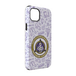 Dental Insignia / Emblem iPhone Case - Rubber Lined - iPhone 14 Pro (Personalized)