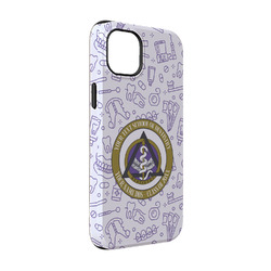 Dental Insignia / Emblem iPhone Case - Rubber Lined - iPhone 14 (Personalized)