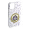 Dental Insignia / Emblem iPhone 15 Pro Max Case - Angle