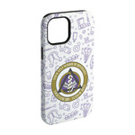 Dental Insignia / Emblem iPhone Case - Rubber Lined - iPhone 15 Pro (Personalized)