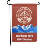Utah's Wasatch Airstream Club Garden Flag - Small - Single-Sided