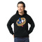 Middle Earth: Strategy Battle Game Black Hoodie on Model - Front