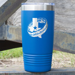 Middle Earth: Strategy Battle Game 20 oz Stainless Steel Tumbler - Royal Blue - Double-Sided