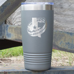 Middle Earth: Strategy Battle Game 20 oz Stainless Steel Tumbler - Grey - Double-Sided