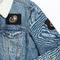 Middle Earth: Strategy Battle Game Iron On Patches - On Jacket Closeup