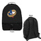 Middle Earth: Strategy Battle Game Large Backpack - Black - Front & Back View