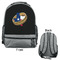 Middle Earth: Strategy Battle Game Large Backpack - Gray - Front & Back View