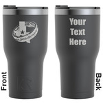 Middle Earth: Strategy Battle Game RTIC Tumbler - Black - Laser Engraved - Double-Sided