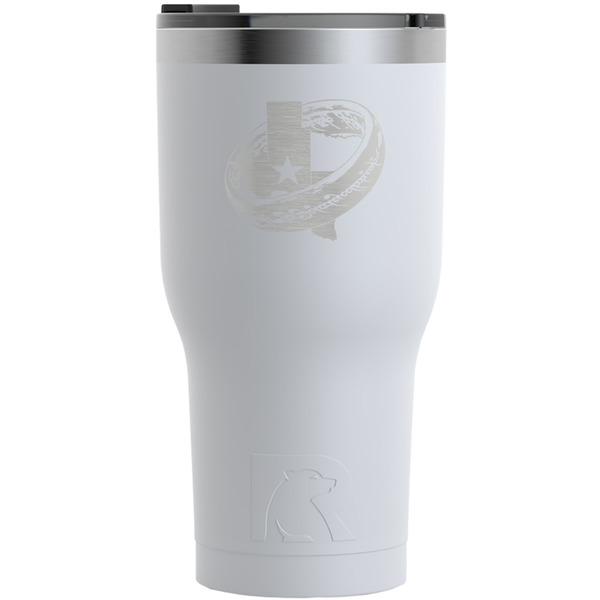 Custom Middle Earth: Strategy Battle Game RTIC Tumbler - White - Laser Engraved - Single-Sided